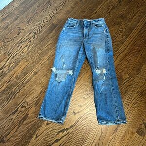 Abercrombie 90’s straight ultra high rise, size 26.